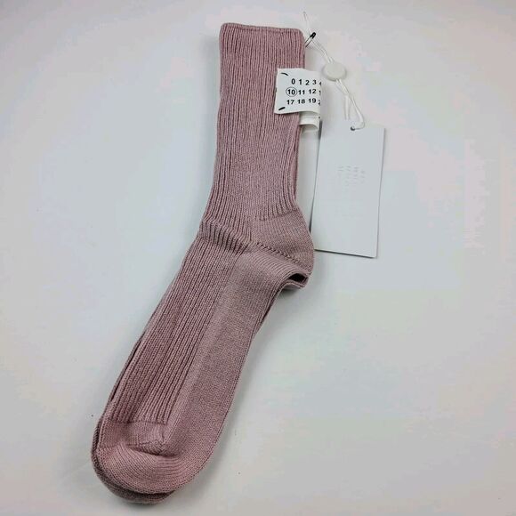 Maison Margiela Ribbed Soft Cashmere Socks - Picture 6 of 7